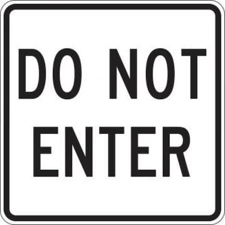 Accuform FACILITY TRAFFIC SIGN DO NOT FRR319HP FRR319HP